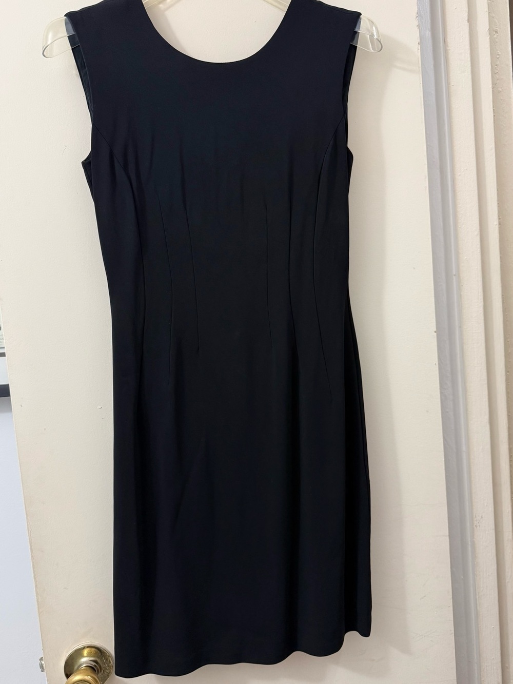 Versace Black Sleeveless Cocktail Dress